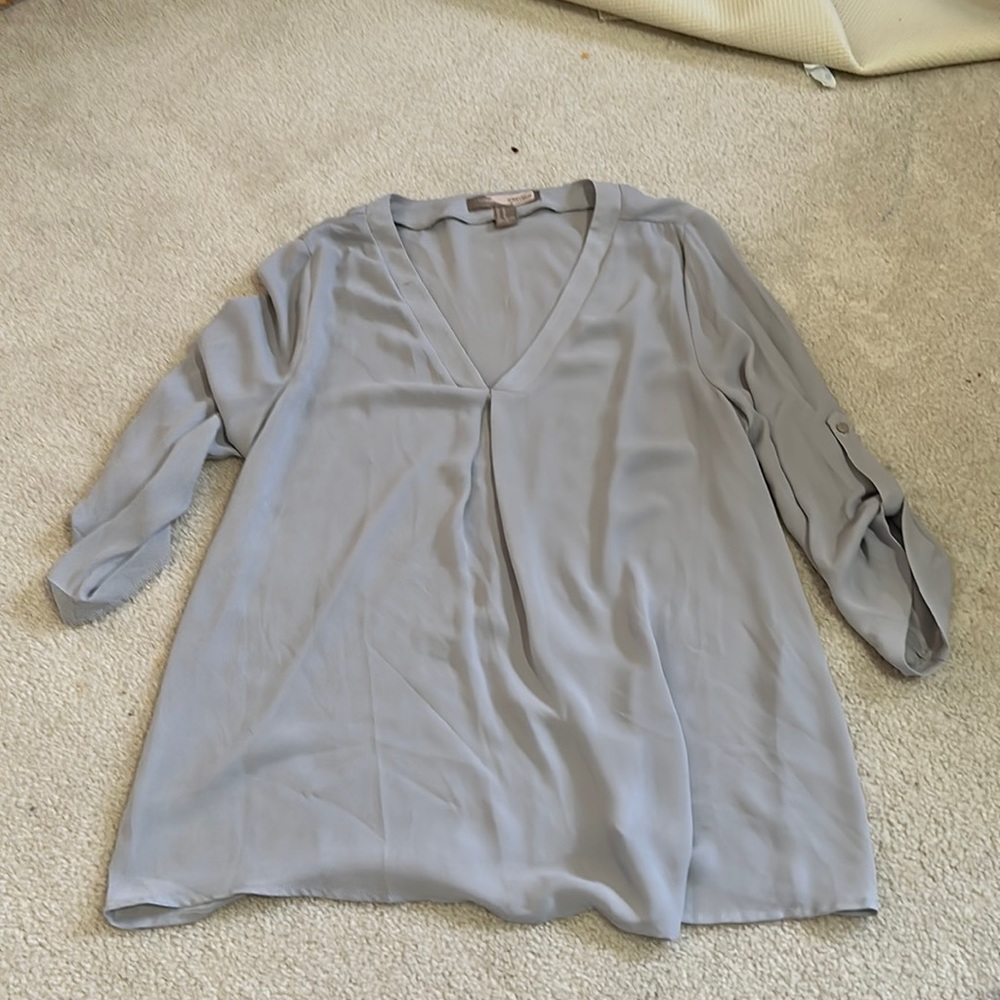 Gray blouse